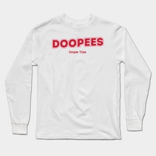 Doopee Time Doopees Long Sleeve T-Shirt